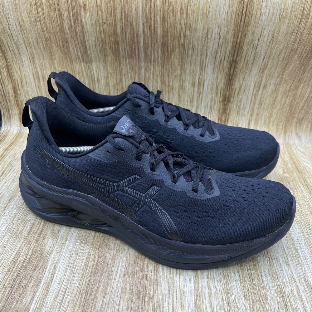 Asics Gel-Kinsei Max Men's Size 14 Black Low Top Running Shoes Sneakers 1011B696